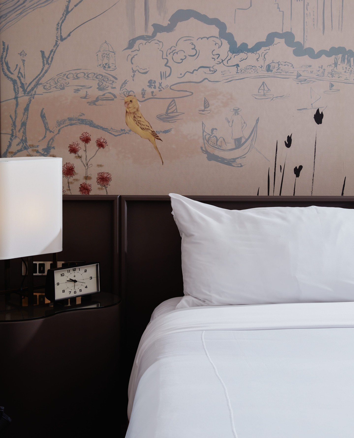 with in-room designs inspired by the magic of the city, you're bound to wake up on the right side of the bed